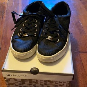 Liz Claiborne black sneakers